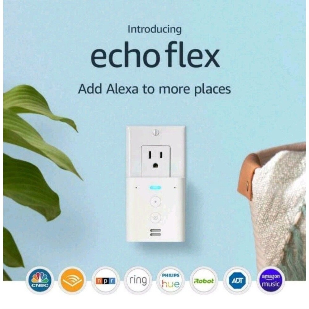 Amazon Echo Flex Plug In Smart Speaker with Alexa  - New Factory Sealed